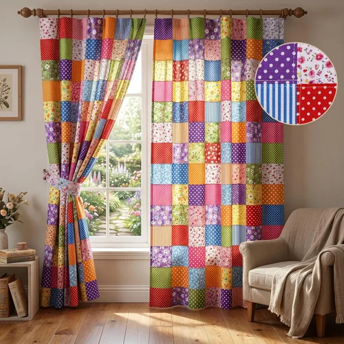 Vista 6 de Moukeren - 100 piezas de tela de algodón de 10 x 10 pulgadas, paquetes cuadrados para acolchado, costura, retazos precortados, estampados florales