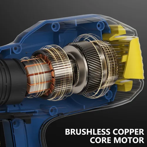 Vista 4 de Pulverizador de pintura sin escobillas inalámbrico para batería Dewalt 20V, 4 boquillas, viscosidad de 150 Din/s, tasa de flujo de 1000 ml/min