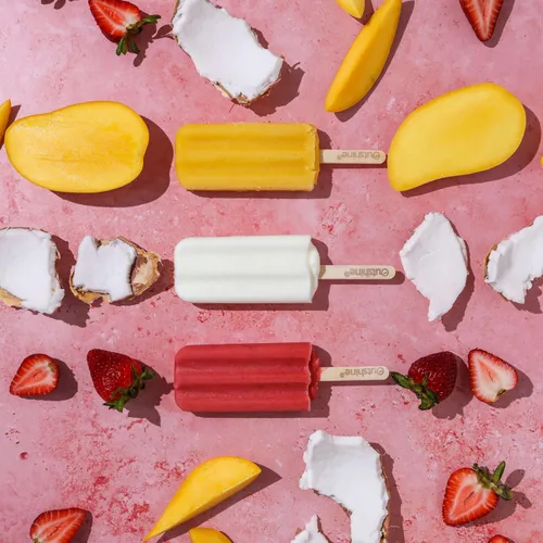 Vista 7 de Outshine, Barras de frutas congeladas de fresa, 12 unidades (congeladas)