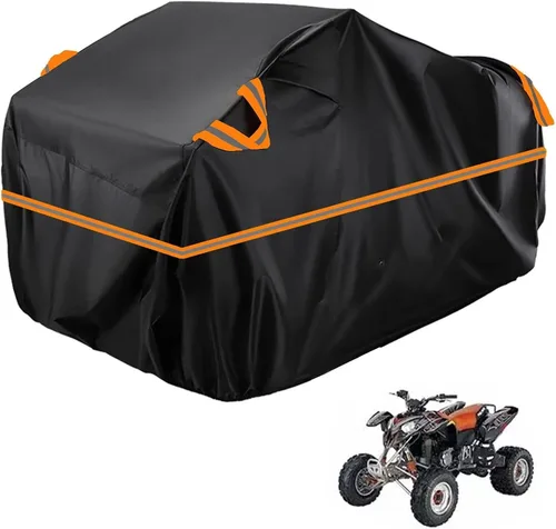 Vista 109 de Cubierta para ATV impermeable compatible con Arctic Cat H1 EFI TRV Cruiser 4x4 2011, cubierta de 210D para vehículos de 4 ruedas, cubierta para quad