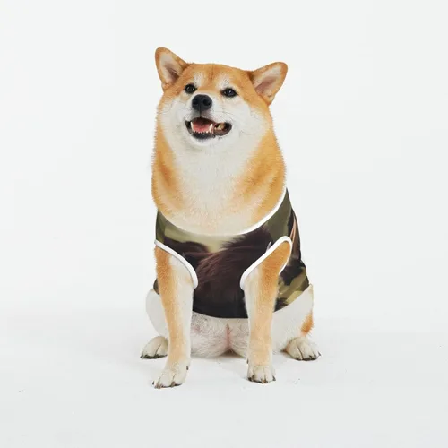 Vista 18 de Chaqueta clásica de ansiedad para perros, ropa cómoda para mascotas para gatos y perros, abrigo solar de corazón de dibujos animados para perros