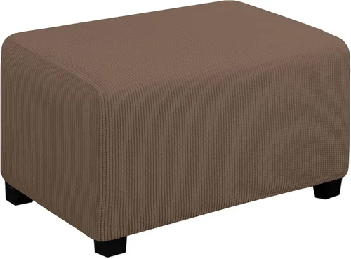 Vista 39 de Easy-Going Funda Elástica para Otomana Taburete de Almacenamiento Plegable Protector de Muebles Funda Rectangular Suave con Parte Inferior Elástica