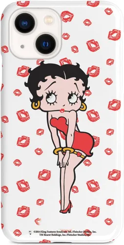 Vista 11 de Inspired Cases - Compatible con iPhone Xs Max - Funda protectora con textura 3D para Apple iPhone Xs Max - Classic Betty Boop