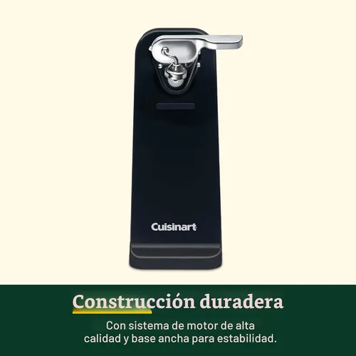 Vista 4 de Cuisinart - Abrelatas eléctrico de lujo CCO-50N
