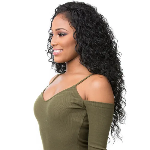 Vista 2 de Sensationnel Instant Boutique Bundles - Peluca sintética de aspecto natural con volumen profundo (1 JETBLACK)