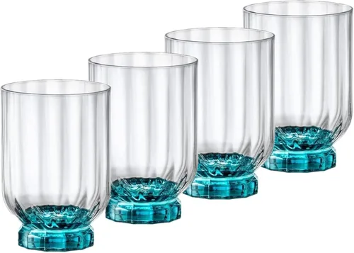 Vista 7 de Bormioli Rocco Florian - Vasos de cóctel Highball and Long Island, 14.5 onzas, transparentes, juego de 4