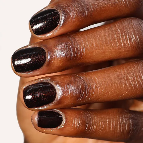 Vista 5 de LONDONTOWN Esmalte de uñas de gel UV/LED, de larga duración, resistente al astillado, color de alto brillo, marrón beige natural brillante, 0.4 fl