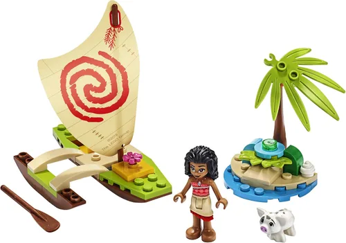 Vista 2 de LEGO Disney Moana's Ocean Adventure 43170 Kit de construcción de juguete, nuevo 2020 (46 piezas)