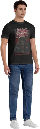 Vista 6 de Morbid Angel T Shirt Men's Summer Round Neck Trend Fashion Short Sleeve T Shirt Sports Fitness Cotton Shirt Tops