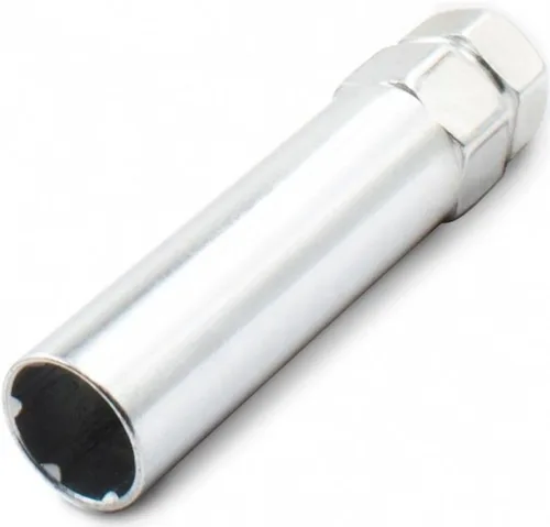 Vista 13 de Wheel Accessories Parts 1 unidad Truck6 Spline 3.50 pulgadas de largo llave adaptadora de tuercas de llanta acabado de zinc brillante 13/16" 7/8