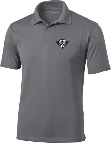 Vista 60 de Polo atlético de micro piqué NCAA para hombre Prime con cuello propio