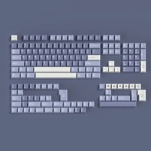 Vista 10 de Sumgsn 173 Teclas Doubleshot Keycaps Perfil Cherry Set de Teclas Apes Barra Espaciadora 7u Compatible con 61/64/87/104/108 Interruptores Cherry Mx