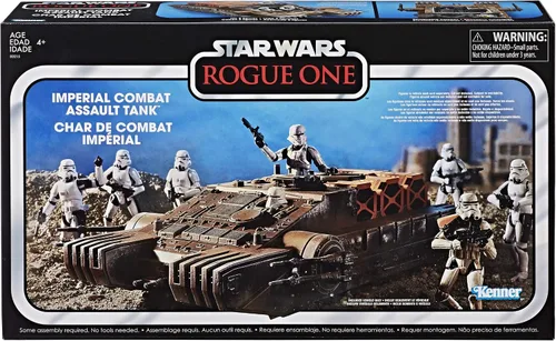 Vista 2 de Star Wars Tanque de asalto de combate imperial vintage