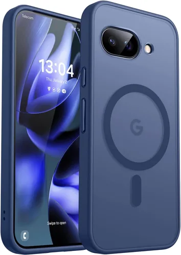 Vista 39 de CANSHN Funda magnética para Google Pixel 9 Pro XL (6.8 pulgadas), mejorada [protección completa de la cámara] [compatible con Magsafe]