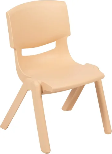 Vista 9 de EMMA + OLIVER Paquete de 2 sillas escolares apilables de plástico azul con asiento de 10.5 pulgadas de alto, silla preescolar