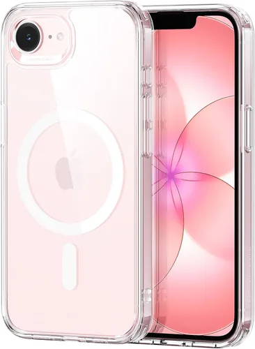 Vista 49 de ESR Funda para iPhone 14 Plus, compatible con MagSafe, protección de grado militar a prueba de golpes, resistente al amarillamiento, funda magnética