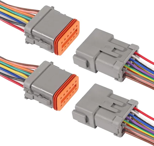 Vista 13 de 10 Piezas Conector de 1 Pin Impermeable Eléctrico Enchufe de 1 Pin Auto Cable Eléctrico Conectores de Desconexión Rápida Automotrices Conectores