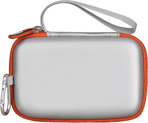 Vista 4 de FBLFOBELI Estuche rígido de EVA compatible con LaCie Rugged Mini 1 TB/ 2 TB/ 4 TB/ 5 TB disco duro externo HDD portátil (solo funda)