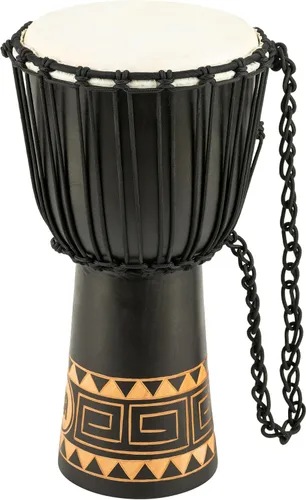 Vista 16 de Meinl Percussion Tambor Djembe 8" x 15.75" - NO HECHO EN CHINA Artefacto