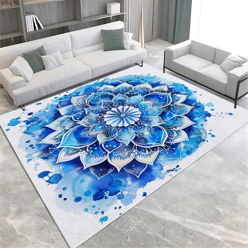 Vista 13 de Generic Alfombra lavable a máquina, alfombra Samurai para sala de estar, antideslizante, 2 x 3, alfombras oblongas para dormitorio, cocina, pasillo