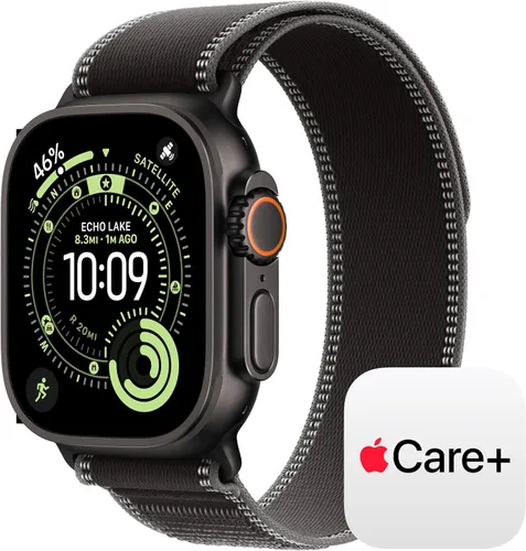 Vista 19 de Apple Watch Ultra 3 [GPS + Cellular 49mm] Reloj inteligente para correr y multideporte con funda de titanio resistente con bucle milanés de titanio