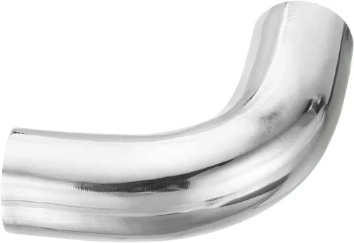 Vista 4 de PATIKIL Codo de 90 grados con curvatura de mandril, codo de escape de 1 pulgada OD de acero, conector de tubería de escape 304 de acero inoxidable