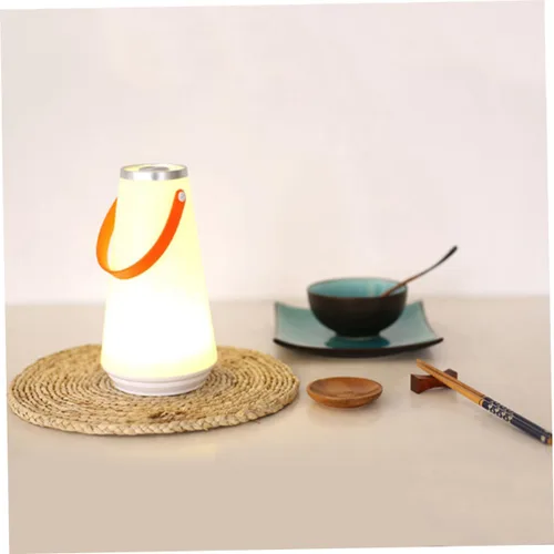 Vista 3 de DOITOOL Lámpara de mesa LED para escritorio, lámpara de mesa, lámpara de mesa para exteriores, carga USB, luz nocturna colgable, linterna