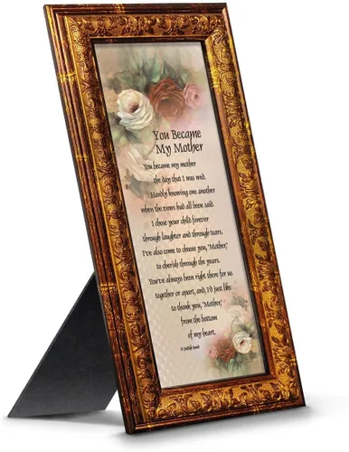 Vista 15 de Crossroads Home Décor Regalos para suegra - Regalos de nuera, You Became My Mother 7346BW
