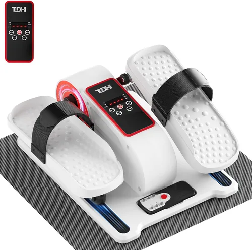 Vista 10 de Under Desk Elliptical Machine,Elliptical Leg Exerciser as Seen on TV for Seniors,Portable Electric Seated Foot Pedal Exerciser