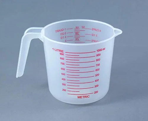 Vista 2 de Taza medidora de plástico de 4 tazas