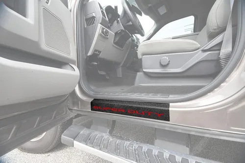 Vista 19 de Superposiciones de protección para umbral de puerta - Compatibles con Super Duty 2017-2022