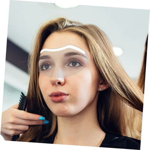 Vista 3 de Beavorty 30 protectores de ojos transparentes para peluqueros para peluquería, cubiertas faciales ligeras para uso en salones de belleza