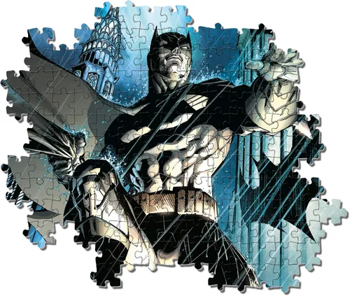Vista 4 de Clementoni - 39576 - Colección - Batman - 1000 piezas - Hecho en Italia, rompecabezas para adultos