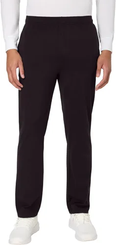Vista 7 de Hanes Pantalón deportivo de algodón para hombre, pantalones deportivos de punto con bolsillos, pantalones deportivos, puños ceñidos y pierna recta