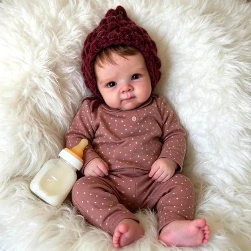 Vista 4 de Anano Muñecas de bebé Reborn de cuerpo completo de 18 pulgadas, muñeca realista recién nacida, niña anatómicamente correcta, muñecas Reborn