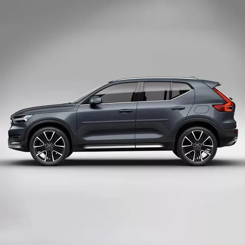 Vista 5 de FE-XC40-18 Moldeado lateral de carrocería pintado compatible con Volvo XC40 - Efecto azul explosivo (720)
