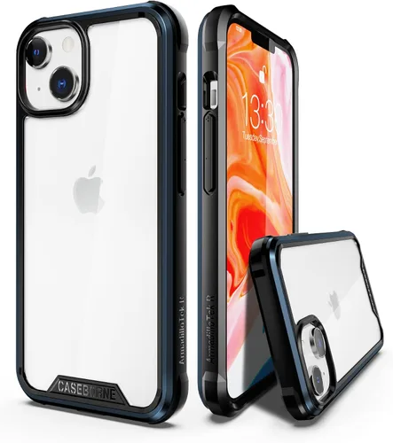 Vista 7 de CaseBorne R - Funda compatible con iPhone 13 / iPhone 14, protección a prueba de golpes, grado militar probado en caídas de 12 pies, marco