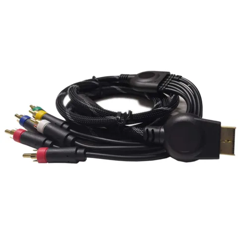 Vista 6 de Bealuffe Cable de audio y video componente para PS2, PS3, PS3, delgado, HD Multi Out, RCA de audio y vídeo para Sony Playstation PS3 (6 pies)
