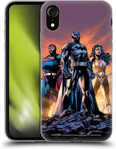 Vista 145 de Head Case Designs Funda de gel con licencia oficial de la Liga de la Justicia DC Comics #10 Darkseid War Comic Book Cover