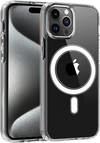 Vista 72 de S. Tedazo Funda magnética para iPhone 7/8 Plus (5.5 pulgadas) compatible con MagSafe, [no amarillenta] delgada, a prueba de golpes, funda para Negro