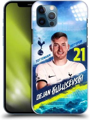 Vista 10 de Head Case Designs Tottenham Hotspur F.C. Cristian Romero 2023/24 First Team - Carcasa rígida compatible con Apple iPhone 12 / iPhone 12 Pro