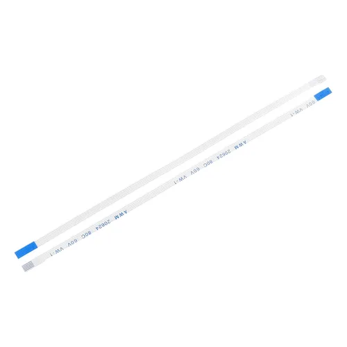 Vista 60 de uxcell Cable plano flexible FFC, 5 clavijas de 0.020 in de paso de 1.181 in, FPC FFC, cable de cinta flexible para TV LCD, audio de coche