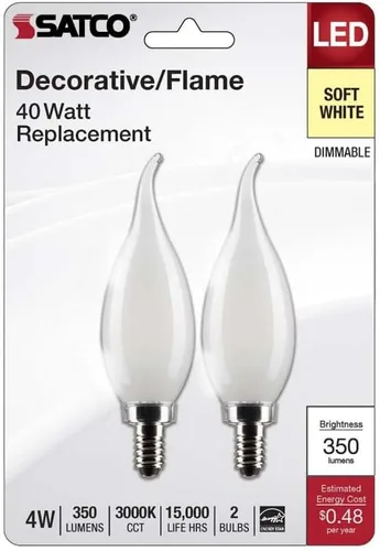 Vista 2 de FLMN LED CA10 E12 4W 2PK
