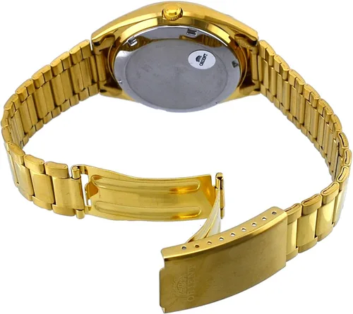 Vista 2 de Orient FAB00004W - Reloj automático con esfera plateada de 3 estrellas para hombre