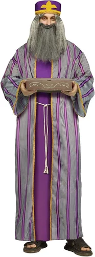 Vista 2 de Verde Wiseman Adult Costume