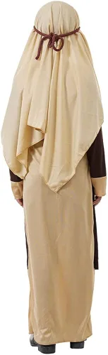Vista 6 de EraSpooky Disfraz de San José para niños, vestido religioso bíblico para niños