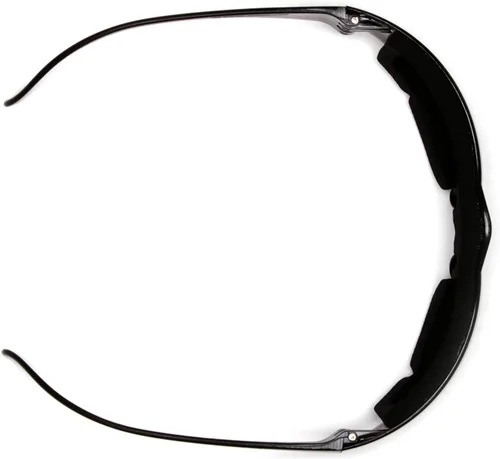 Vista 5 de Pyramex Intruder Safety Eyewear Clear Frame Full Foam Padding Clear Anti-Fog Lens