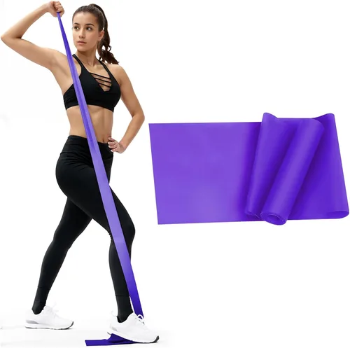 Vista 8 de 1 banda de resistencia Psc para mujeres y hombres, entrenamiento de fuerza, yoga y entrenamientos en casa, bandas elásticas sin látex para ejercicio