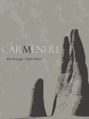 Vista 2 de Etiquetas de vino Carmenere