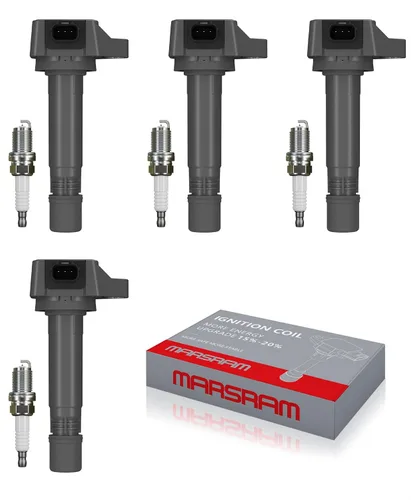 Vista 8 de Marsram Paquete de bobinas de encendido UF549 para 2007 2008 2009 2010 2011 2012 Nissan Altima Versa Sentra Cube NV200 Rogue 2013 2014 2015 Infiniti
